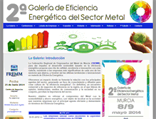 Tablet Screenshot of eficienciaenergetica.fremm.es